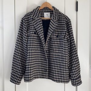 Anine Bing houndstooth Flynn jacket size Small